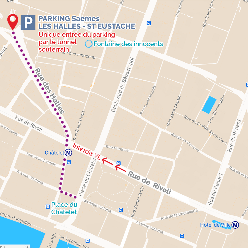 Parking Les Halles St Eustache Saemes Parking Les Halles St Eustache Saemes