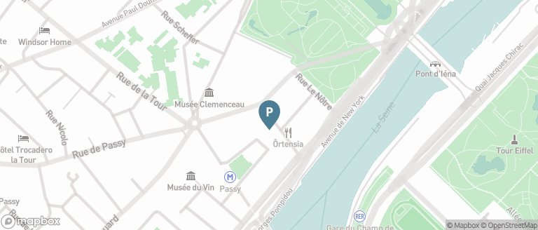 Carte parking Saemes Delessert