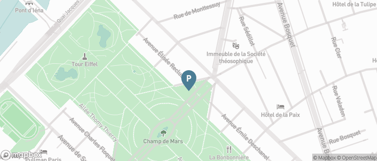 Carte parking Saemes Gouraud