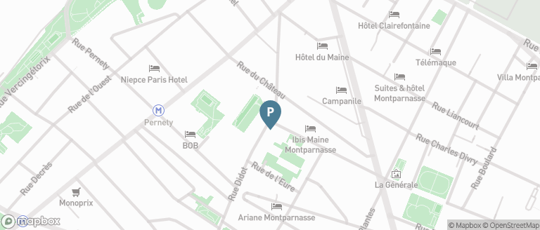 Carte parking Saemes Didot