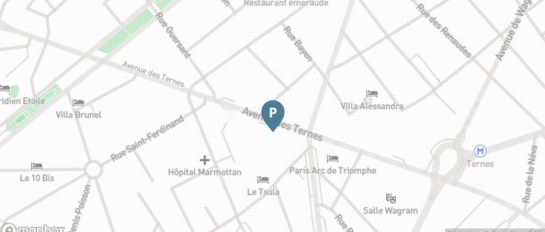 carte parking Ternes