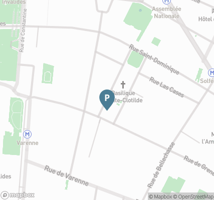 Carte parking Saemes Champagny