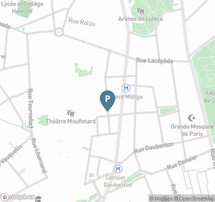 Carte parking Saemes Monge