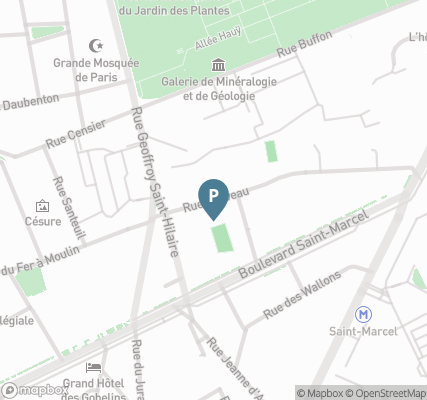 Carte parking Saemes Poliveau