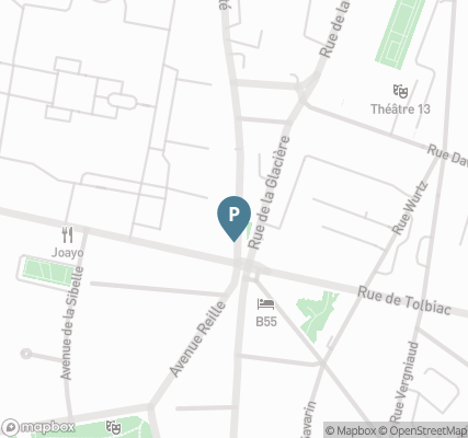 Carte parking Saemes Hôpital Sainte Anne