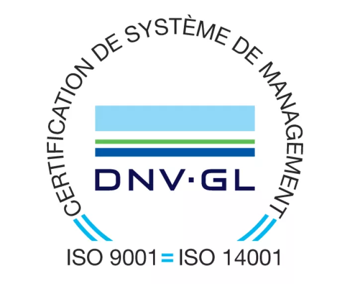 Logo certification Iso 9001 - Iso 14001