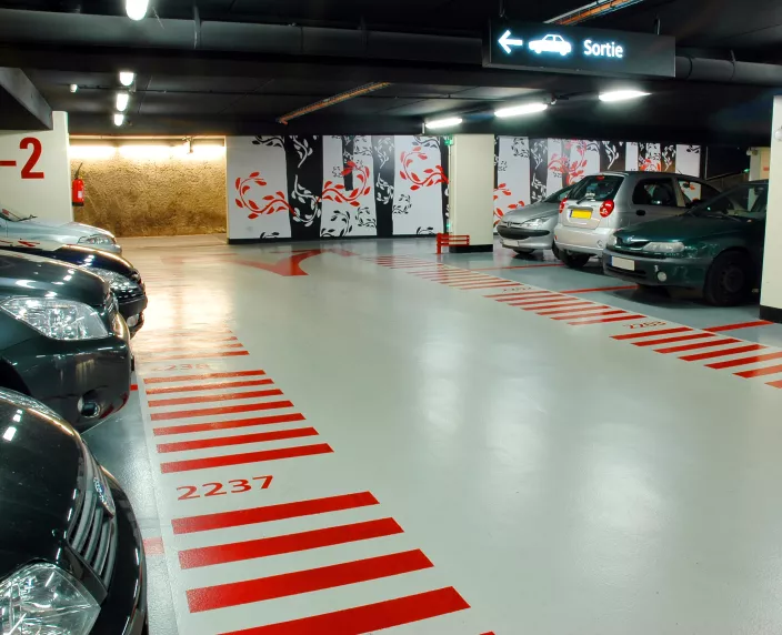 Parking Quai Branly - Tour Eiffel niveau -2