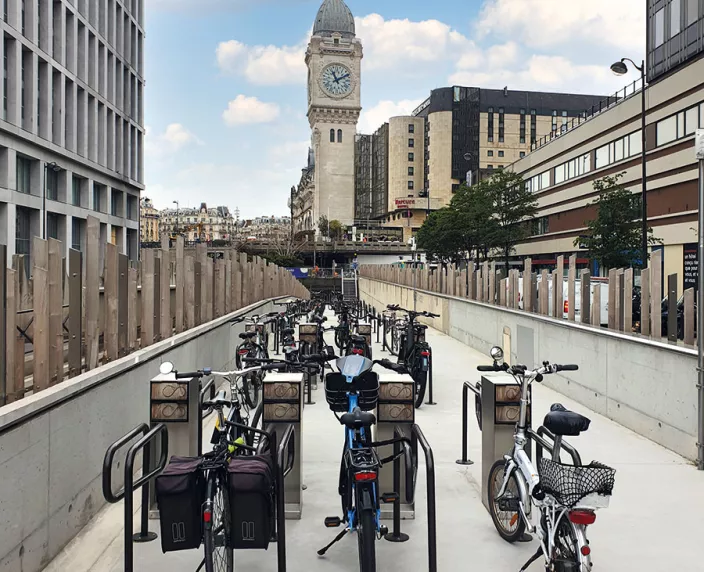 Vélostation Saemes Van Gogh