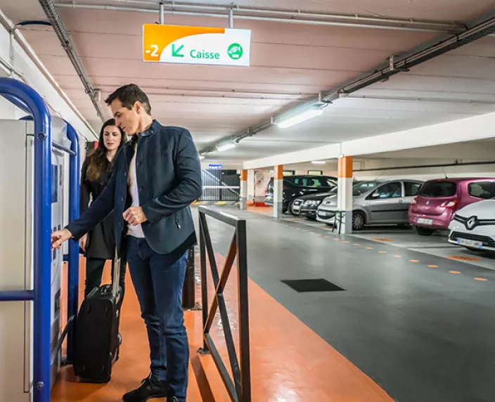 Parking Reuilly Diderot - Caisse automatique