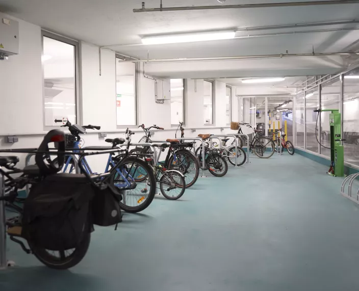 Zone vélo parking Madeleine