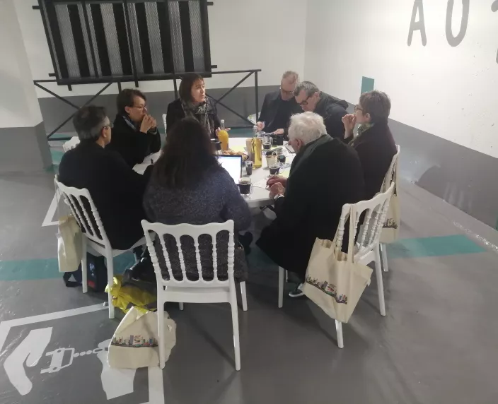 Petit dejeuner presse