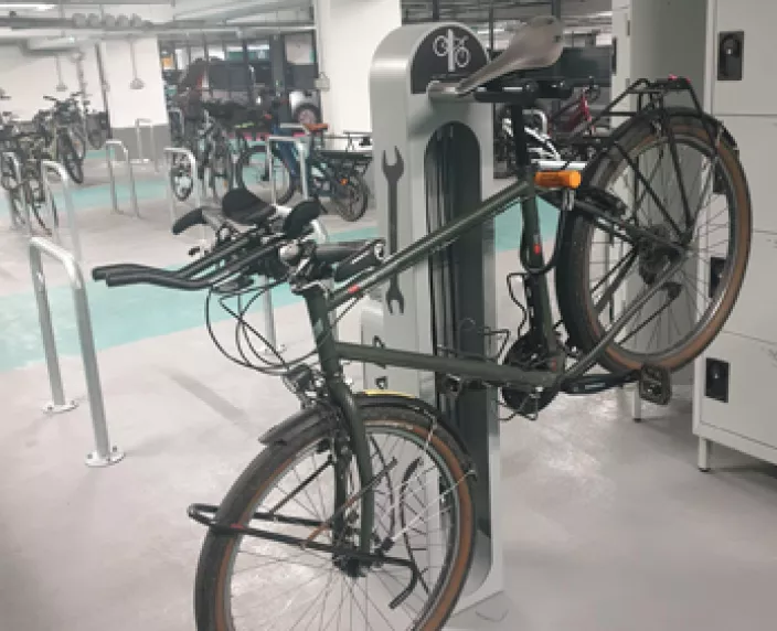 Borne vélo