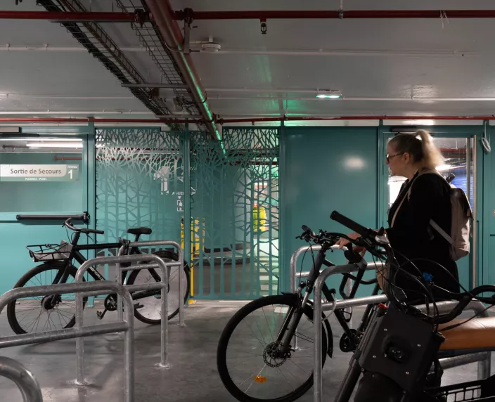 Vélos - Parking Bac