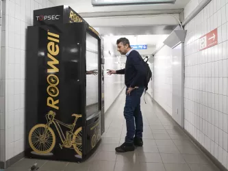Distributeur automatique accessoires vélos