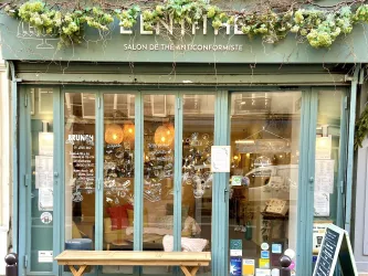 devanture salon de the - entithe