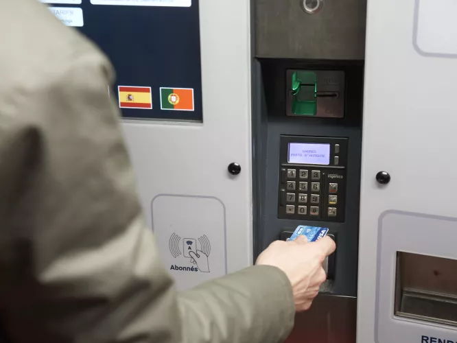 Caisse auto Parking Porte d'Auteuil