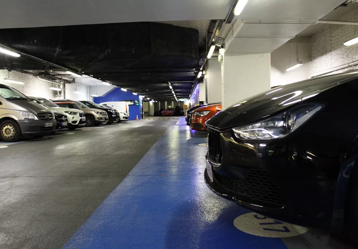Parking_Rivoli_Sébastopol_indoor