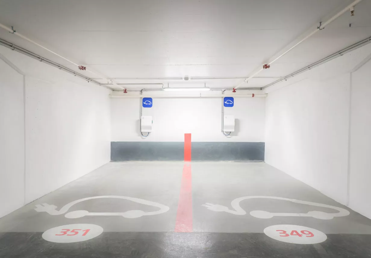 parking Mairie du 14 véhicules électriques
