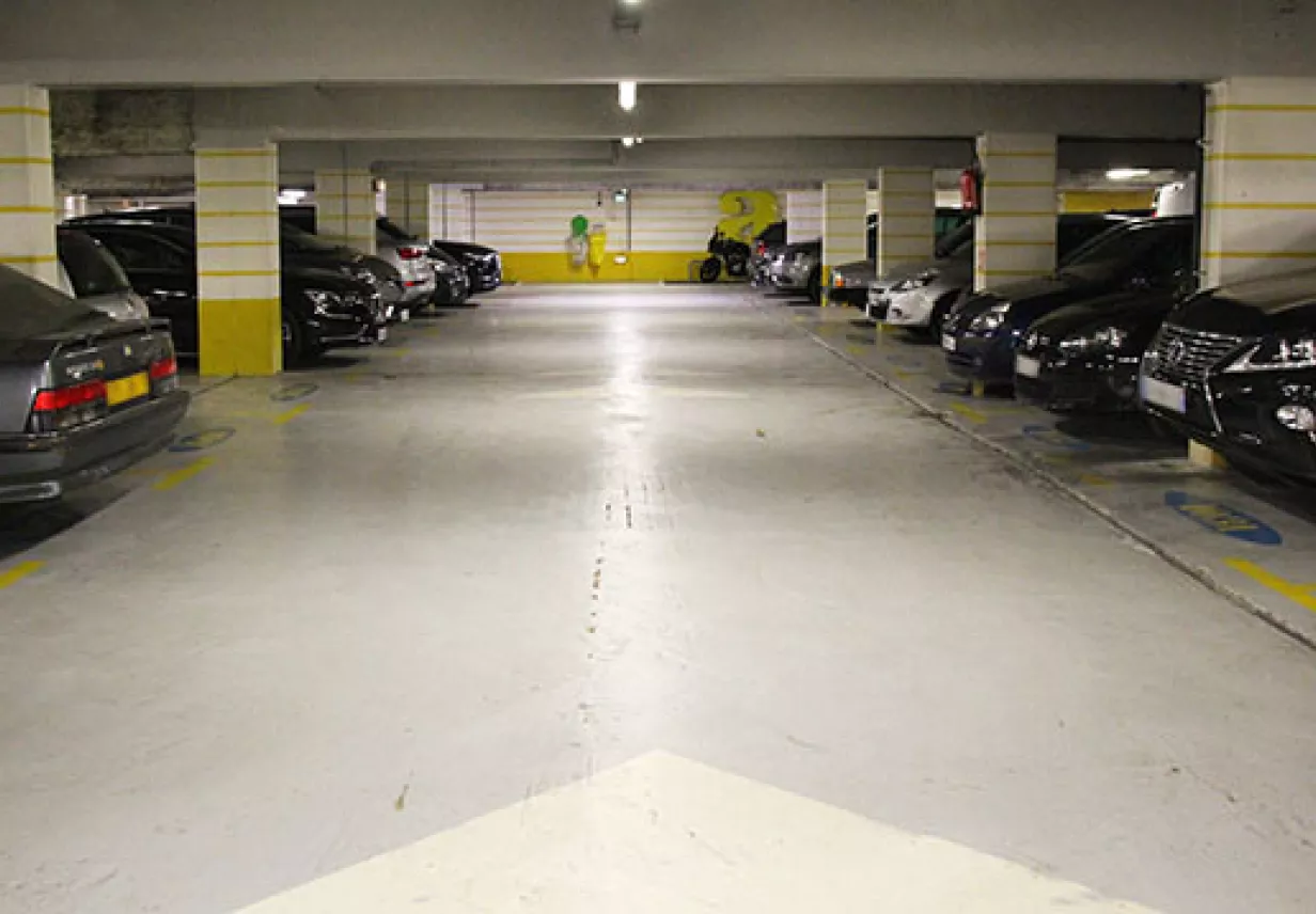 Parking Mozart - intérieur