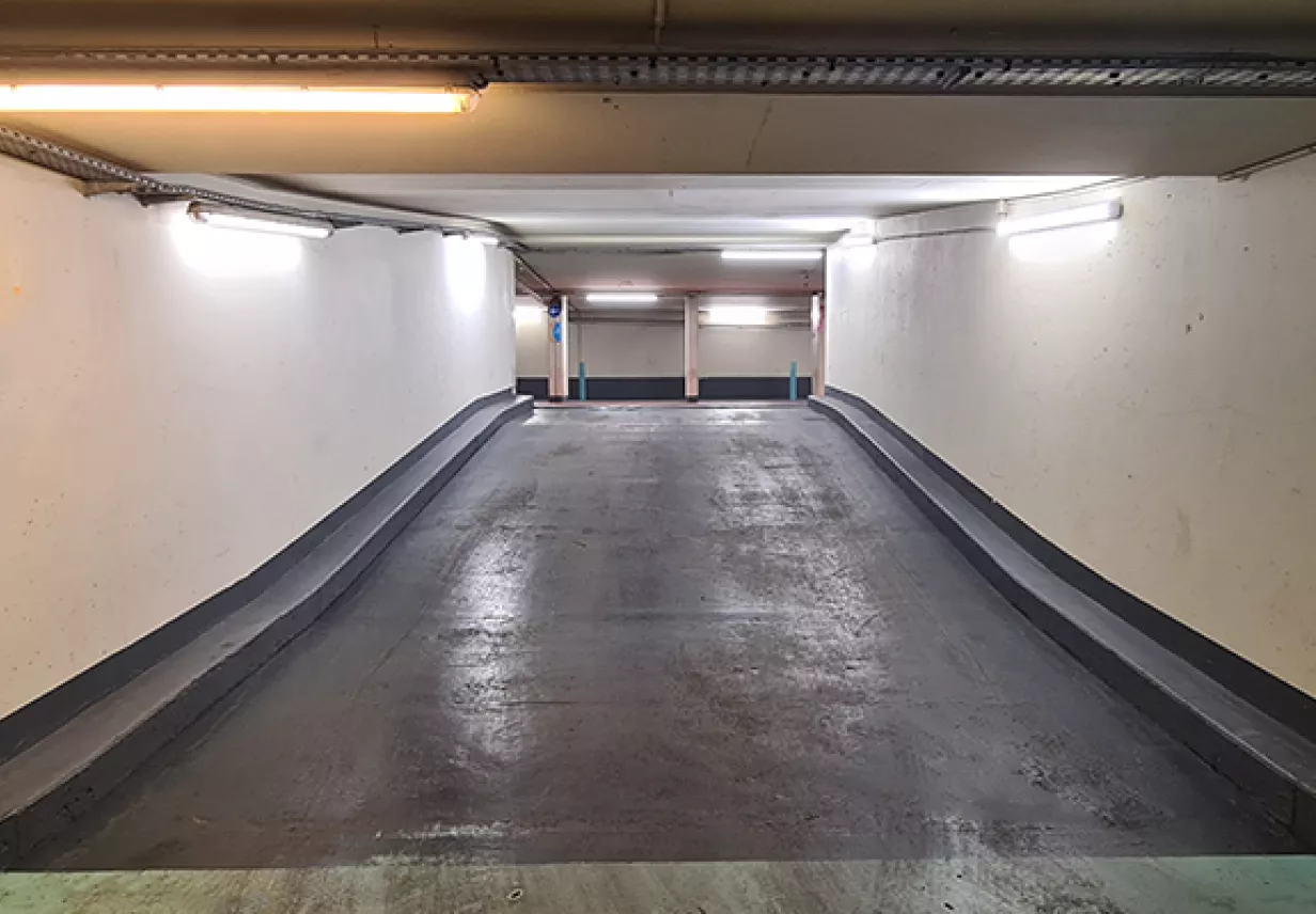 Parking Roquette rampe 