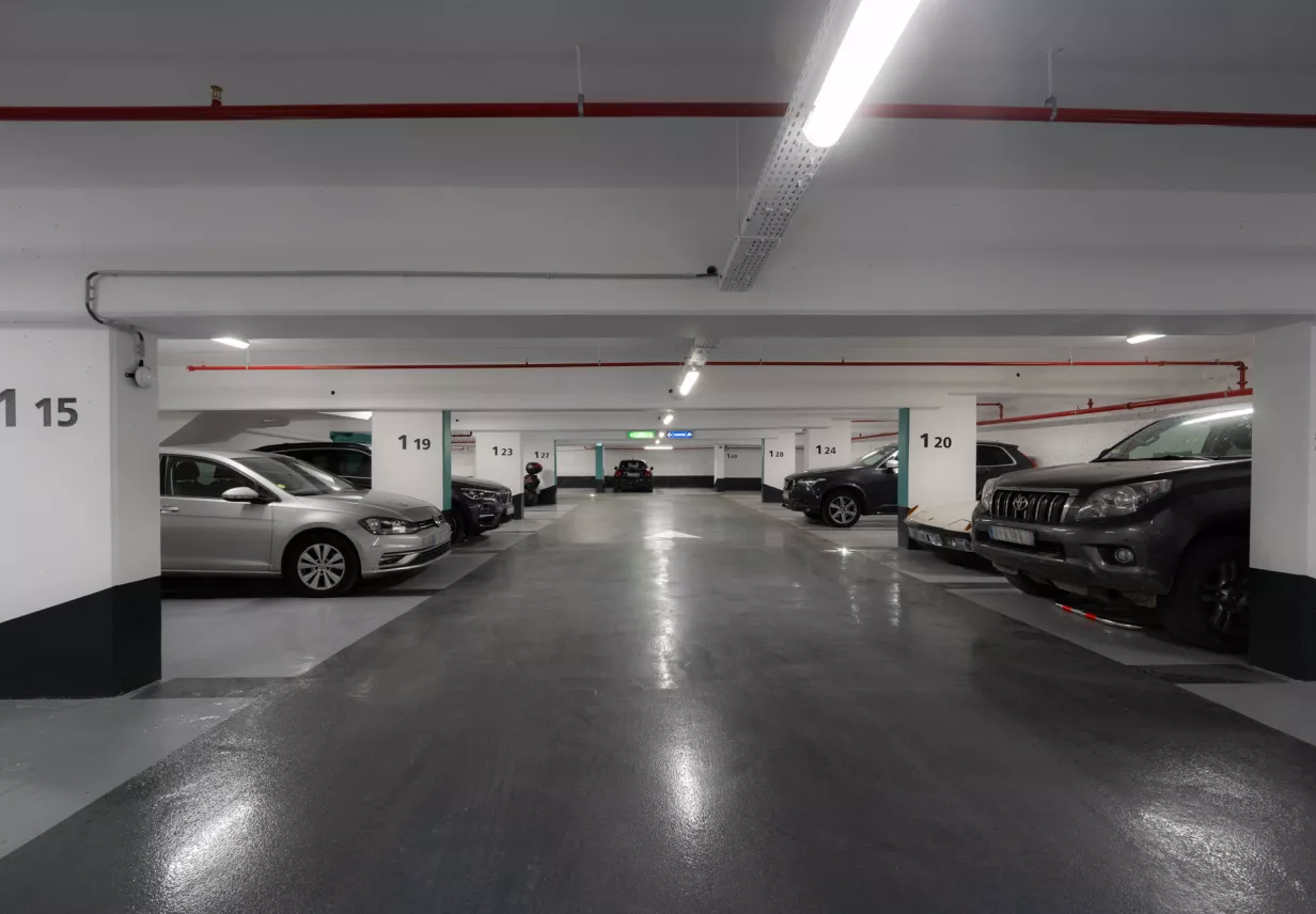 Intérieur - parking Gouraud