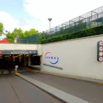 Entrée parking Porte d'orléans