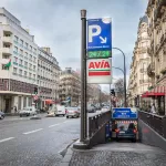 parking Haussmann Berri entrée