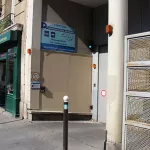 Parking Carpeaux entrée