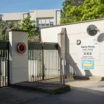parking Ste Perine entrée