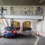 Parking Hôpital St Louis - Entrée