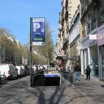 Entrée parking Saemes Ternes