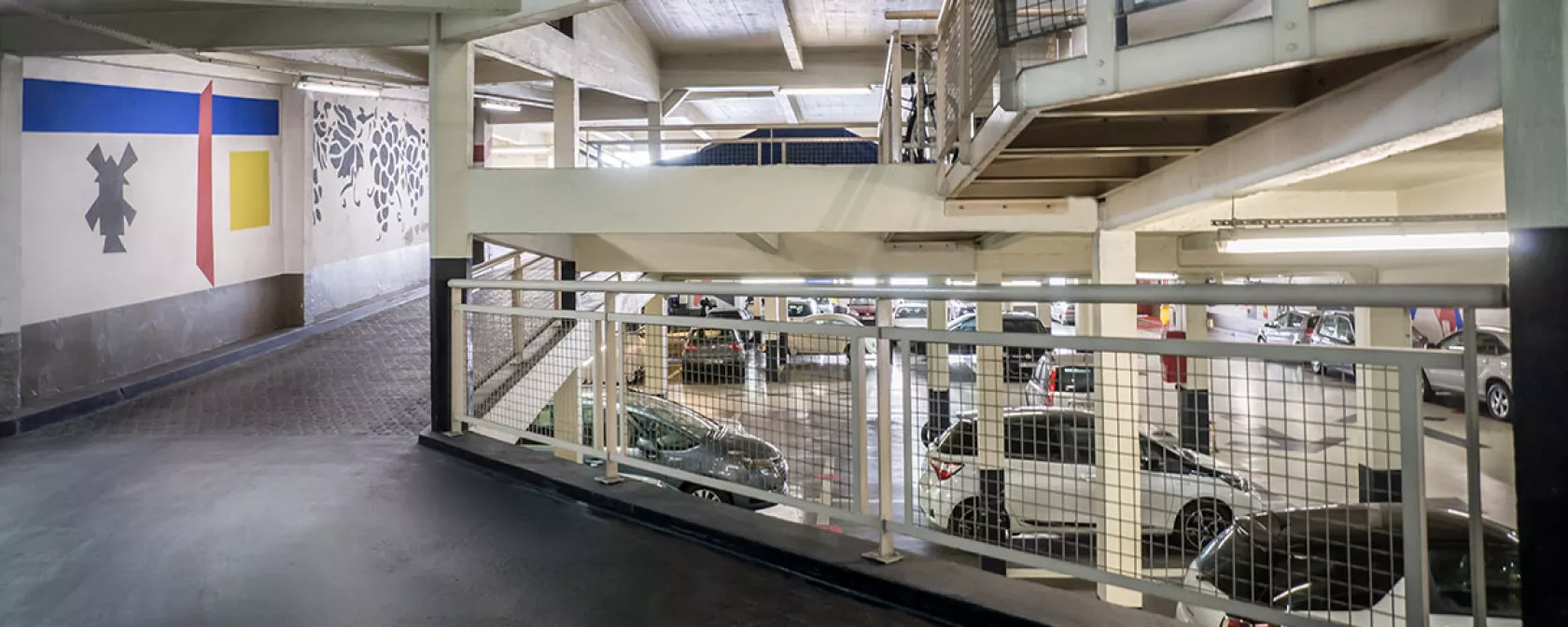 Parking Damrémont - Décoration