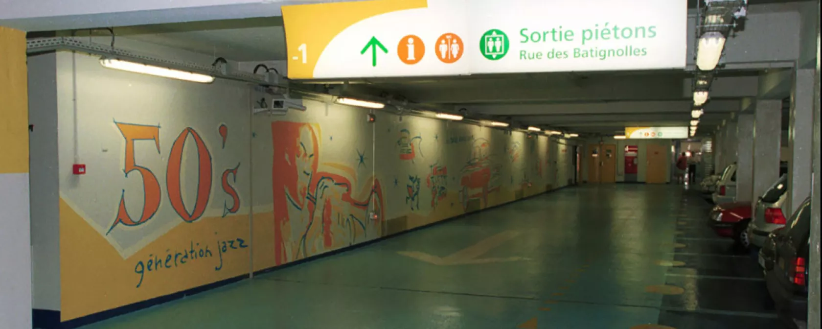 Parking Mairie du 17ème - Décoration