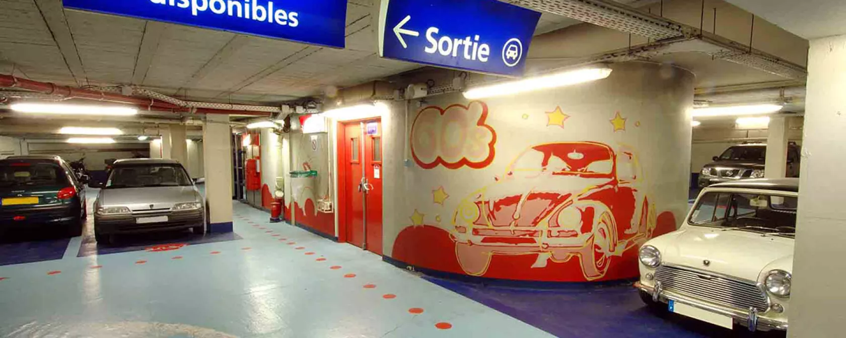 Parking Mairie du 17ème - Décoration