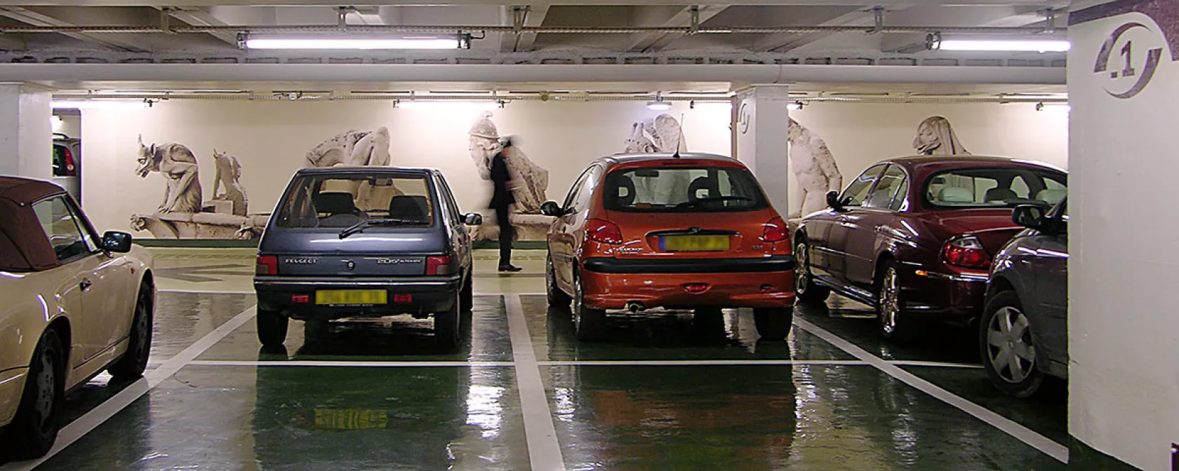Parking Notre-Dame - Décoration