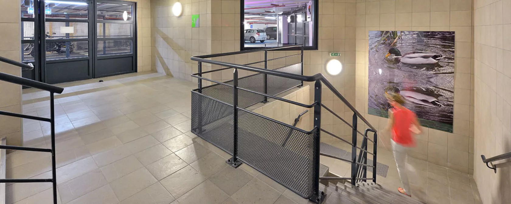 Parking Cardinet - Décoration