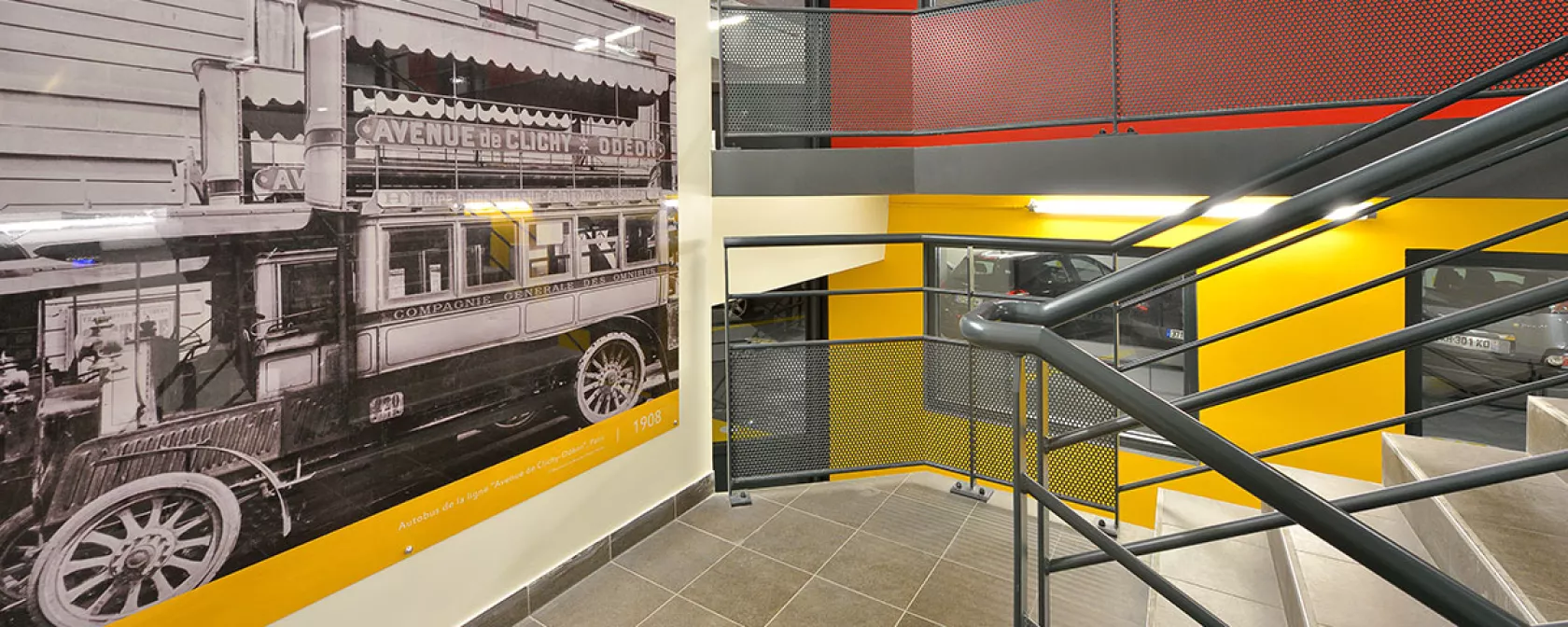 Parking Ecole de Médecine - Décoration